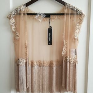 Rock and Religion fringe vest